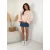 Bluza damska Be You z koronką i ozdobnym rękawem